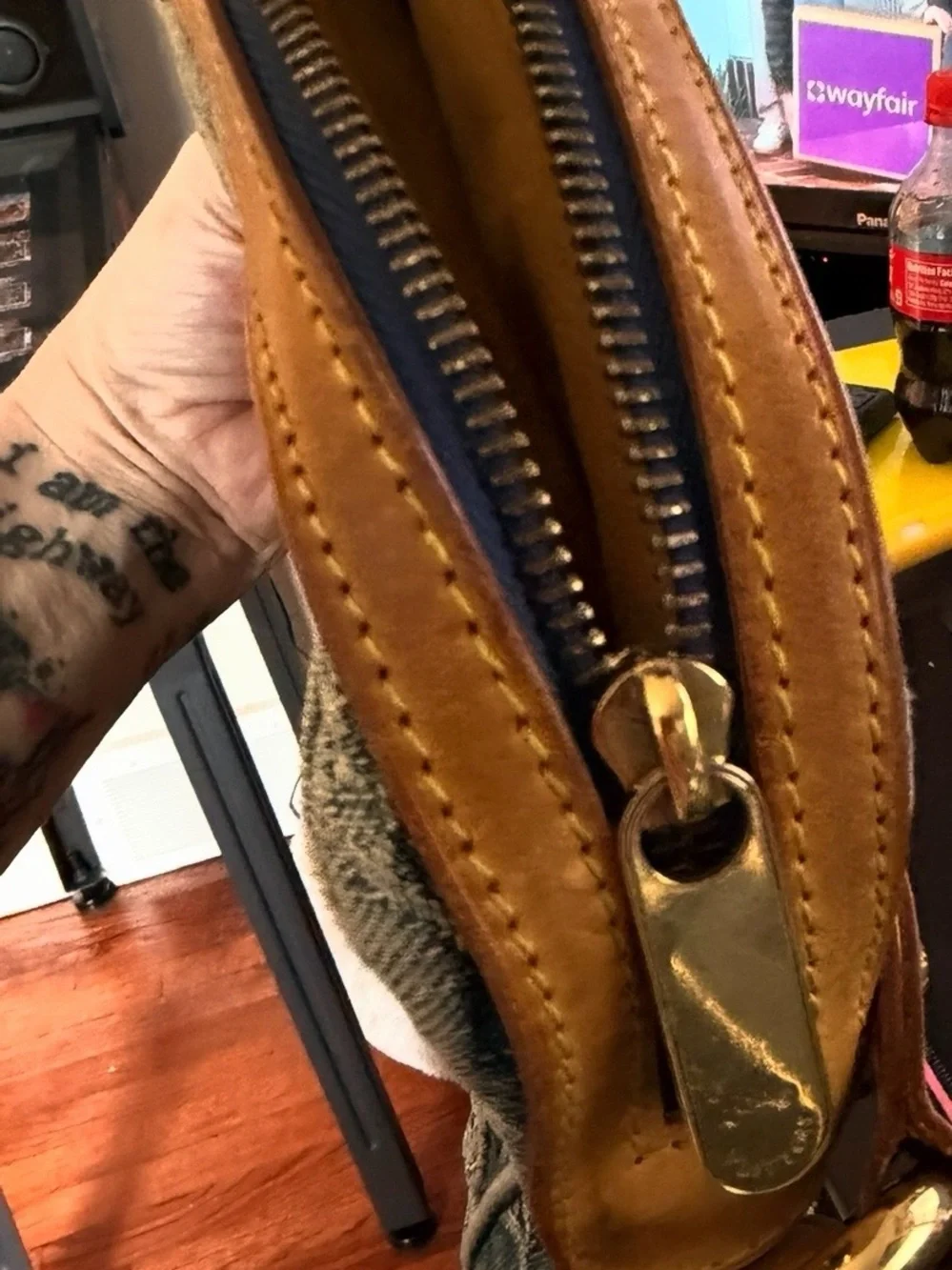 💕Louis Vuitton Monogram Denim Camera Bag Crossbody